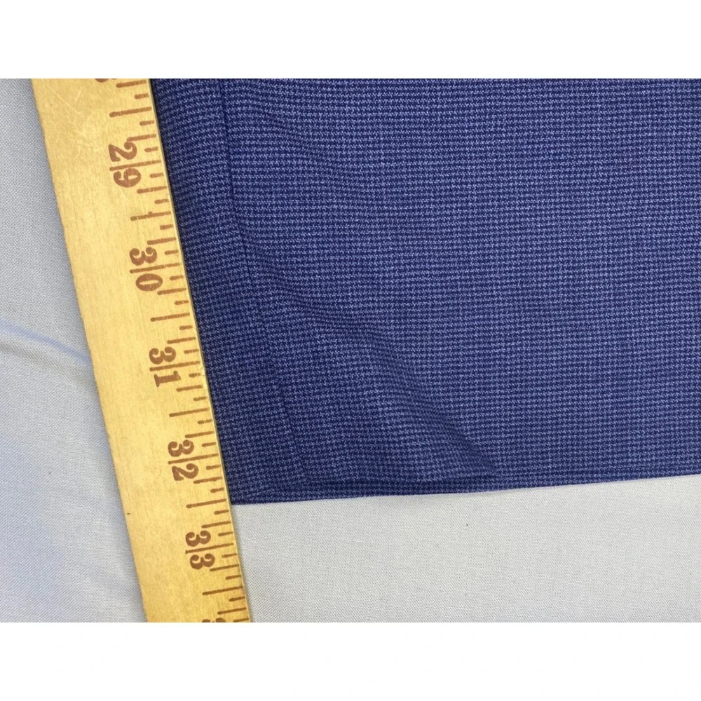 Lauren‎ Ralph Lauren Dress Pants Mens 38x32 Navy Blue Wool Blend Stretch